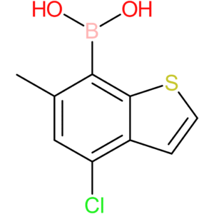 (4-chloro-6-methyl-1-benzothiophen-7-yl)boronic acid