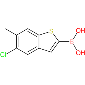 (5-chloro-6-methyl-1-benzothiophen-2-yl)boronic acid