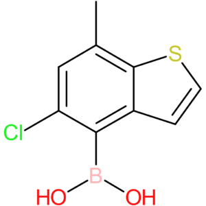(5-chloro-7-methyl-1-benzothiophen-4-yl)boronic acid
