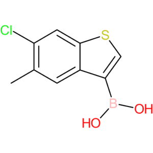 (6-chloro-5-methyl-1-benzothiophen-3-yl)boronic acid