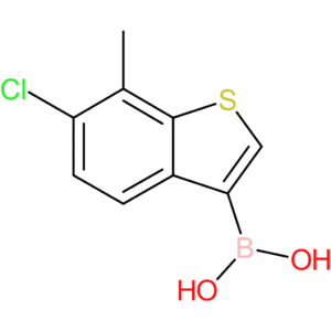(6-chloro-7-methyl-1-benzothiophen-3-yl)boronic acid