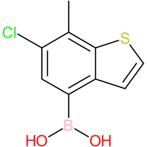 (6-chloro-7-methyl-1-benzothiophen-4-yl)boronic acid