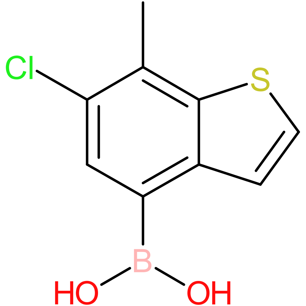 (6-chloro-7-methyl-1-benzothiophen-4-yl)boronic acid