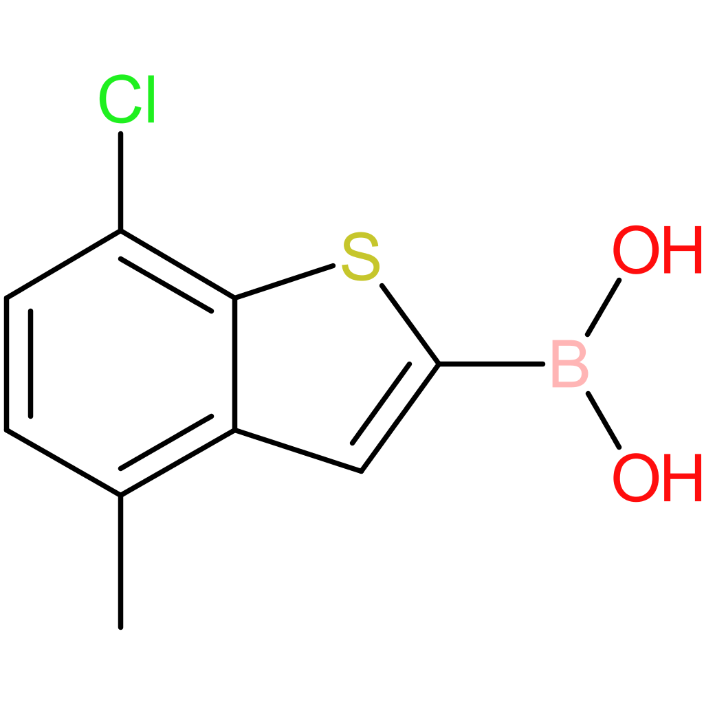 7-chloro-4-methylbenzothiophene-2-boronic acid