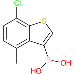 7-chloro-4-methylbenzothiophene-3-boronic acid