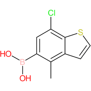 (7-chloro-4-methyl-1-benzothiophen-5-yl)boronic acid