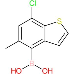 (7-chloro-5-methyl-1-benzothiophen-4-yl)boronic acid