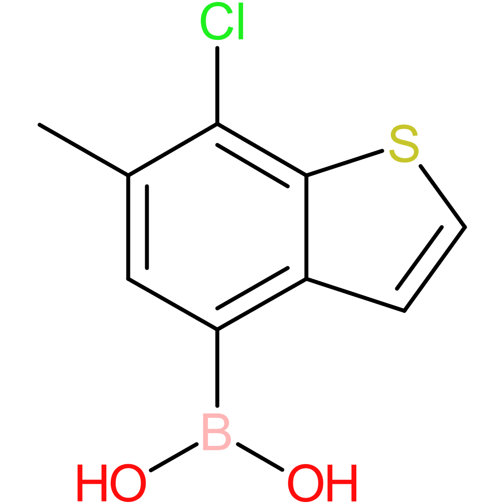 (7-chloro-6-methyl-1-benzothiophen-4-yl)boronic acid