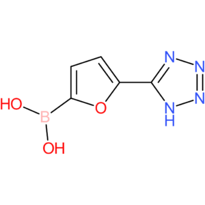 [5-(1h-1,2,3,4-tetrazol-5-yl)furan-2-yl]boronic acid
