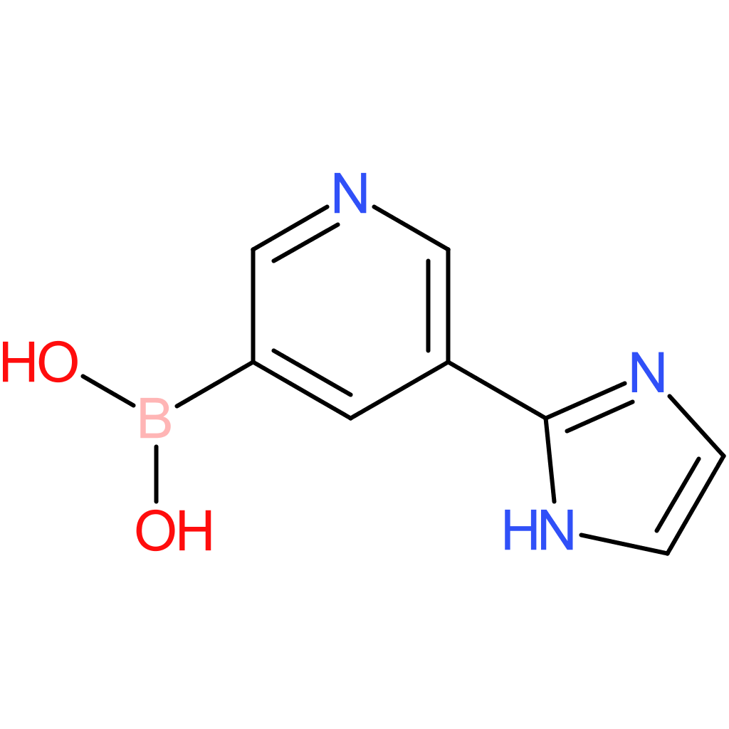 [5-(1h-imidazol-2-yl)pyridin-3-yl]boronic acid