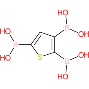 [2,5-bis(dihydroxyboranyl)thiophen-3-yl]boronic acid