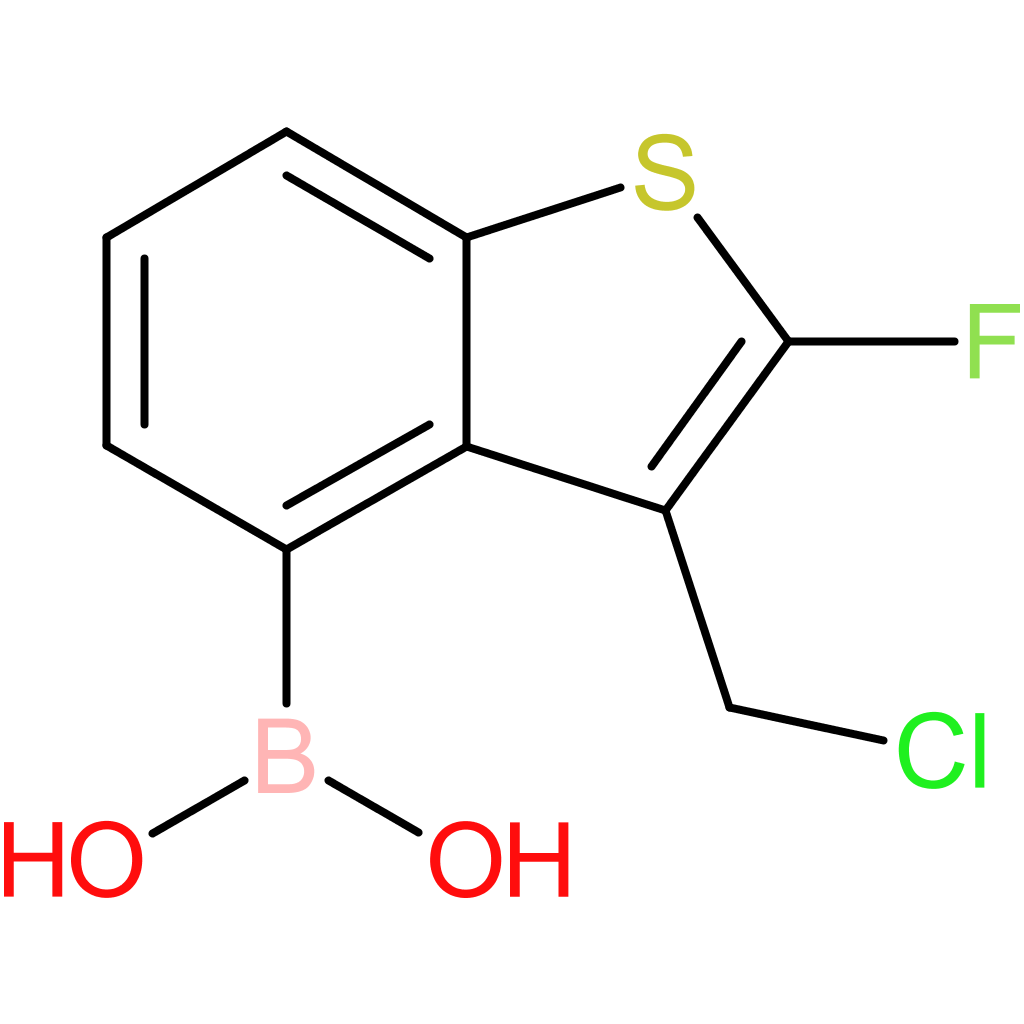 3-(chloromethyl)-2-fluorobenzothiophene-4-boronic acid