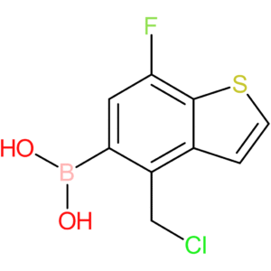 4-(chloromethyl)-7-fluorobenzothiophene-5-boronic acid