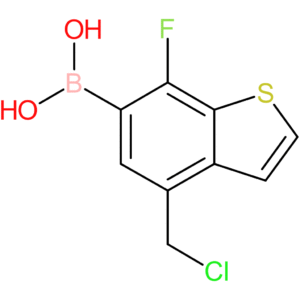 4-(chloromethyl)-7-fluorobenzothiophene-6-boronic acid