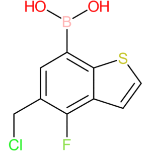 5-(chloromethyl)-4-fluorobenzothiophene-7-boronic acid