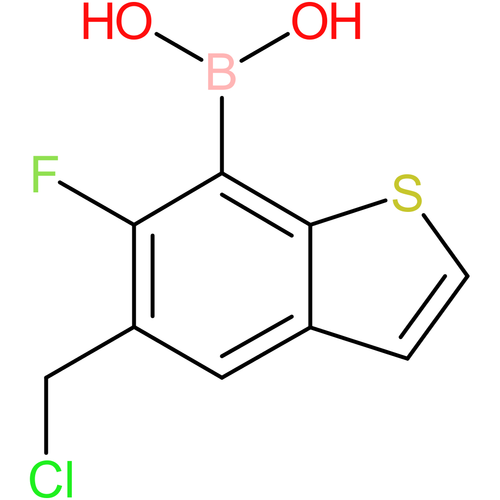5-(chloromethyl)-6-fluorobenzothiophene-7-boronic acid