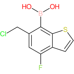 6-(chloromethyl)-4-fluorobenzothiophene-7-boronic acid