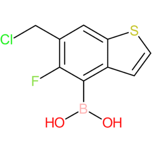 6-(chloromethyl)-5-fluorobenzothiophene-4-boronic acid