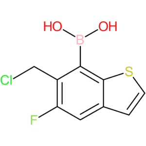 6-(chloromethyl)-5-fluorobenzothiophene-7-boronic acid