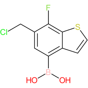 6-(chloromethyl)-7-fluorobenzothiophene-4-boronic acid