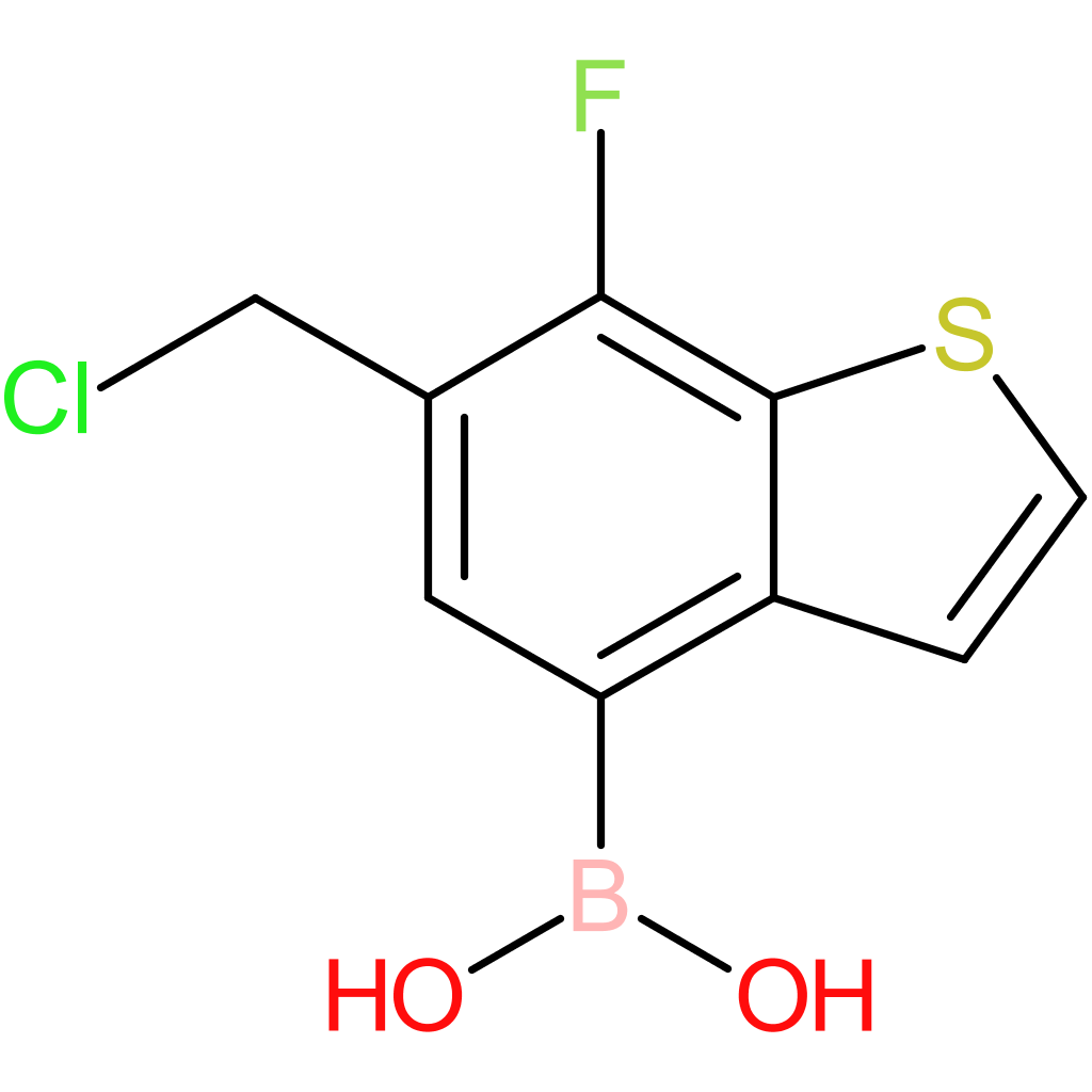 6-(chloromethyl)-7-fluorobenzothiophene-4-boronic acid