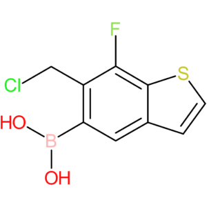 6-(chloromethyl)-7-fluorobenzothiophene-5-boronic acid
