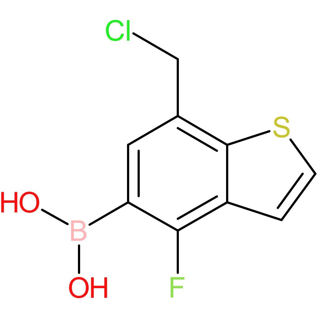 7-(chloromethyl)-4-fluorobenzothiophene-5-boronic acid