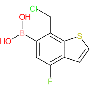 7-(chloromethyl)-4-fluorobenzothiophene-6-boronic acid