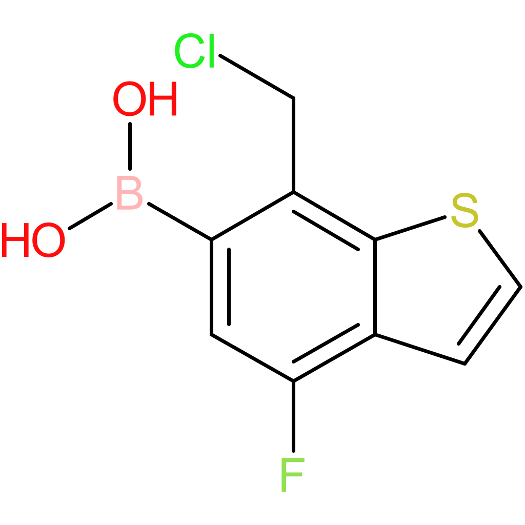 7-(chloromethyl)-4-fluorobenzothiophene-6-boronic acid
