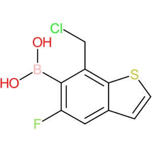 7-(chloromethyl)-5-fluorobenzothiophene-6-boronic acid