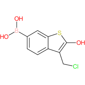 3-(chloromethyl)-2-hydroxybenzothiophene-6-boronic acid
