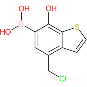 4-(chloromethyl)-7-hydroxybenzothiophene-6-boronic acid