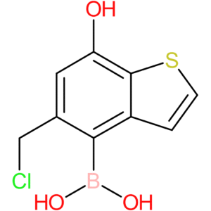5-(chloromethyl)-7-hydroxybenzothiophene-4-boronic acid