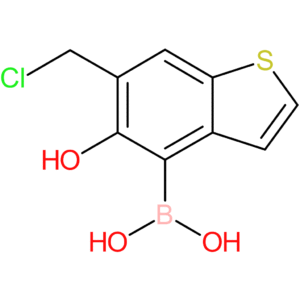 6-(chloromethyl)-5-hydroxybenzothiophene-4-boronic acid