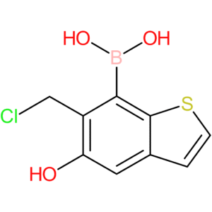 6-(chloromethyl)-5-hydroxybenzothiophene-7-boronic acid