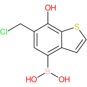 6-(chloromethyl)-7-hydroxybenzothiophene-4-boronic acid