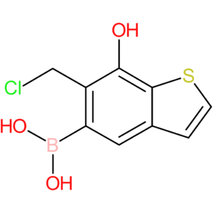 6-(chloromethyl)-7-hydroxybenzothiophene-5-boronic acid
