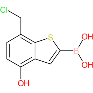 7-(chloromethyl)-4-hydroxybenzothiophene-2-boronic acid