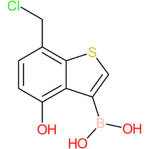 7-(chloromethyl)-4-hydroxybenzothiophene-3-boronic acid