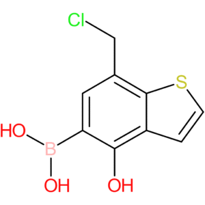 7-(chloromethyl)-4-hydroxybenzothiophene-5-boronic acid