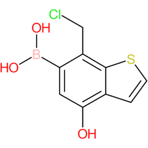 7-(chloromethyl)-4-hydroxybenzothiophene-6-boronic acid