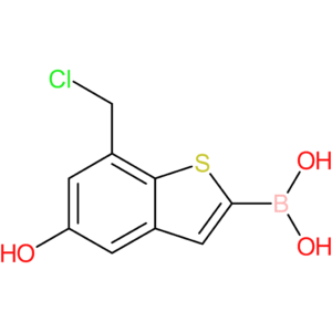 7-(chloromethyl)-5-hydroxybenzothiophene-2-boronic acid