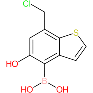 7-(chloromethyl)-5-hydroxybenzothiophene-4-boronic acid
