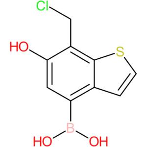 7-(chloromethyl)-6-hydroxybenzothiophene-4-boronic acid