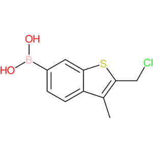 2-(chloromethyl)-3-methylbenzothiophene-6-boronic acid