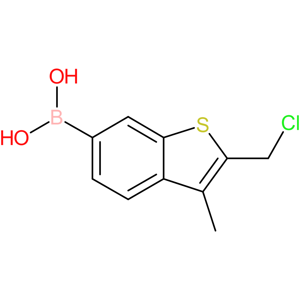 2-(chloromethyl)-3-methylbenzothiophene-6-boronic acid