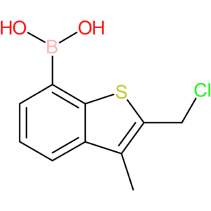2-(chloromethyl)-3-methylbenzothiophene-7-boronic acid