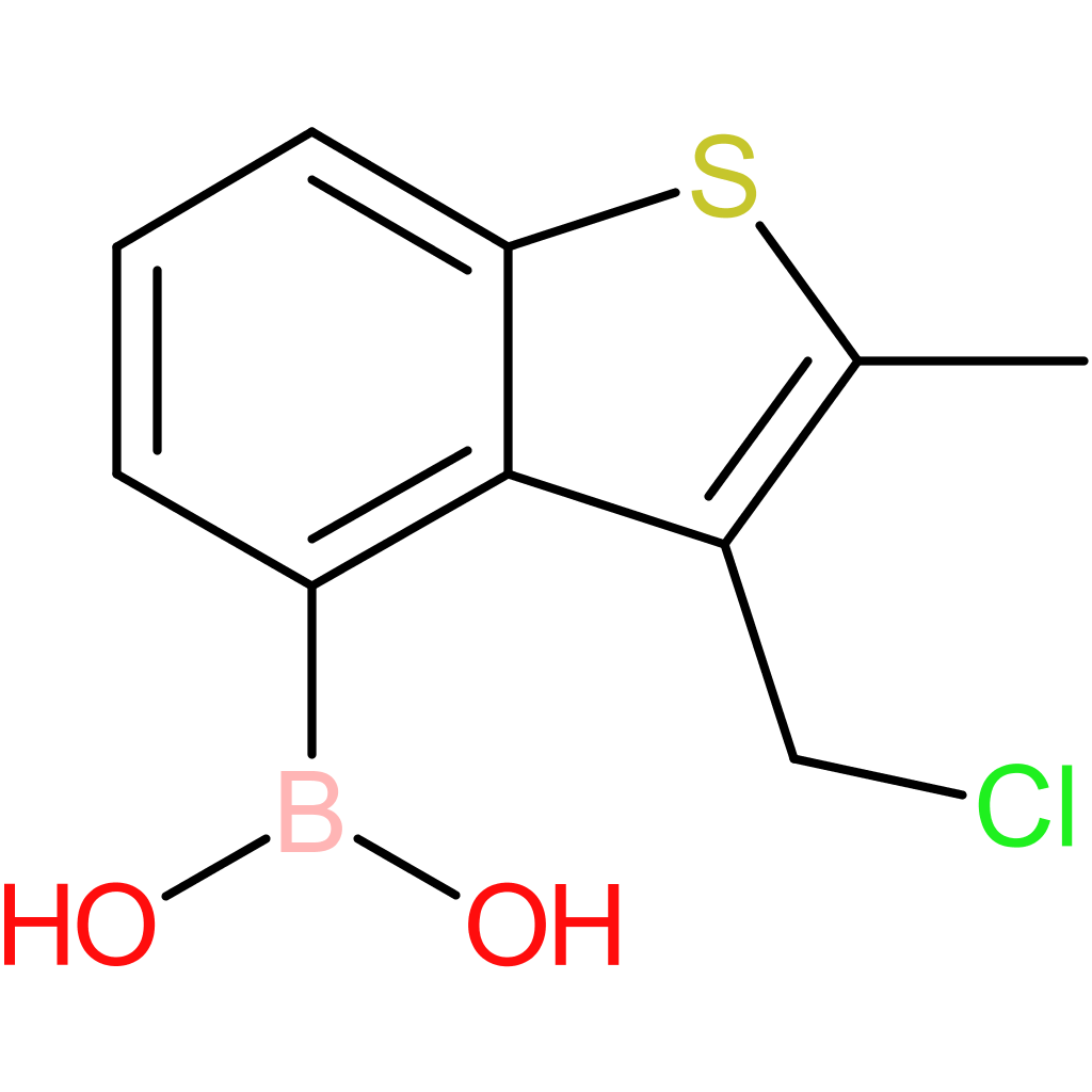 3-(chloromethyl)-2-methylbenzothiophene-4-boronic acid