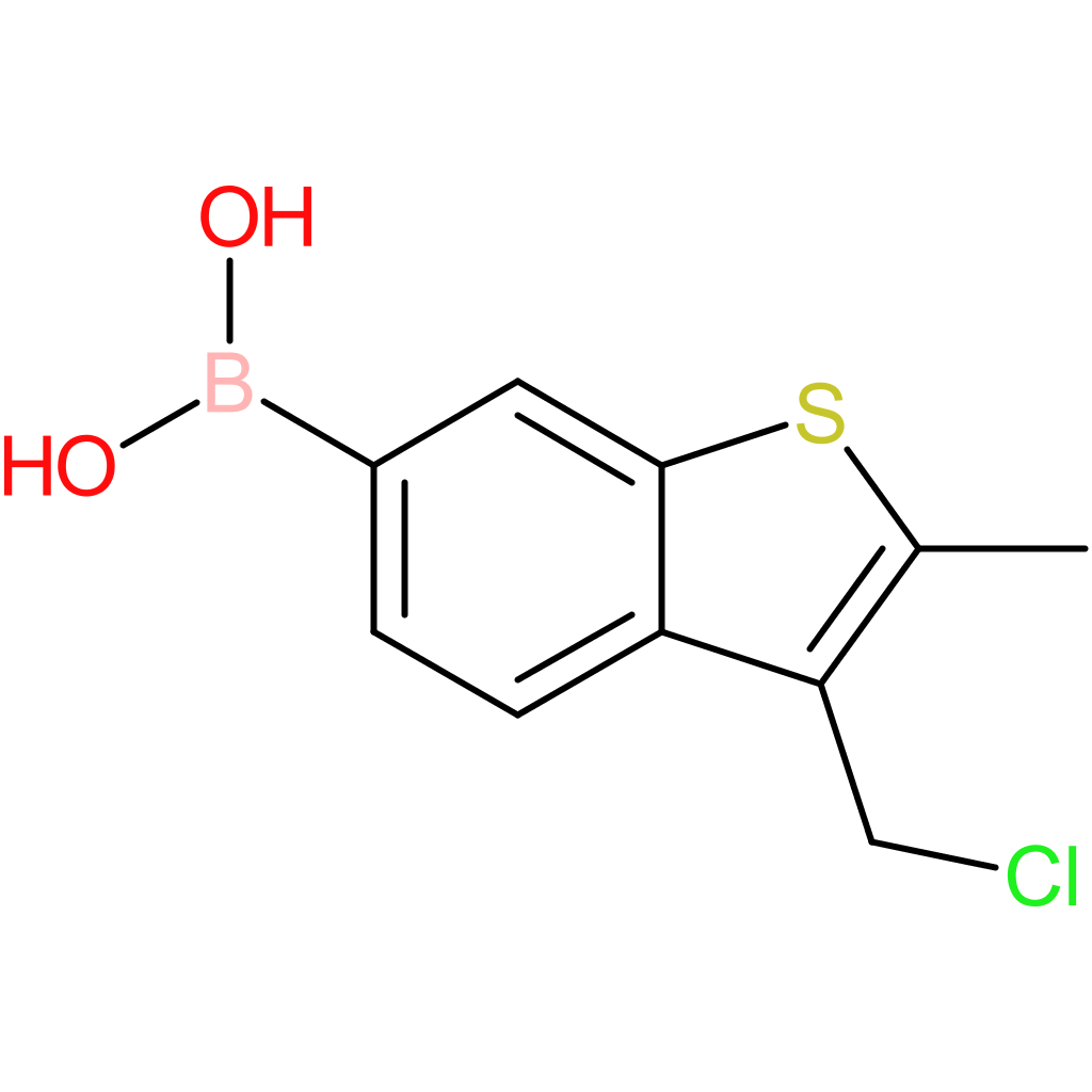 3-(chloromethyl)-2-methylbenzothiophene-6-boronic acid
