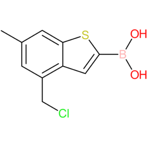 4-(chloromethyl)-6-methylbenzothiophene-2-boronic acid